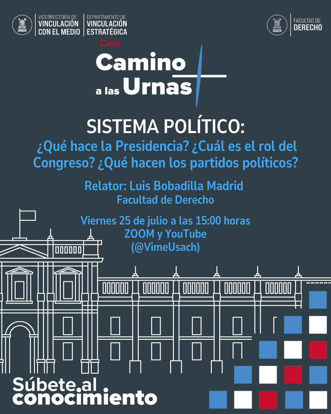 Charla "Camino a las Urnas: Sistema Político"