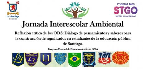 Usach realizó Jornada Interescolar Ambiental con liceos y escuelas municipales de Santiago