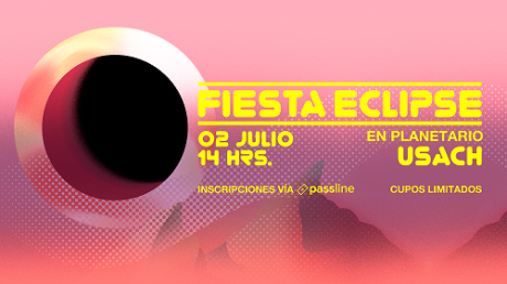 Vive la "Fiesta Eclipse Usach" en el Planetario de la Universidad de Santiago