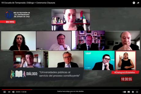 Autoridades de universidades públicas se comprometen a abrir más espacios para el debate ciudadano y a interpelar a la élite en el proceso constituyente