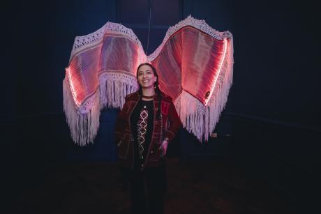 Las artes visuales inauguran la programación del Festival Cultura Migrante Usach Bolivia