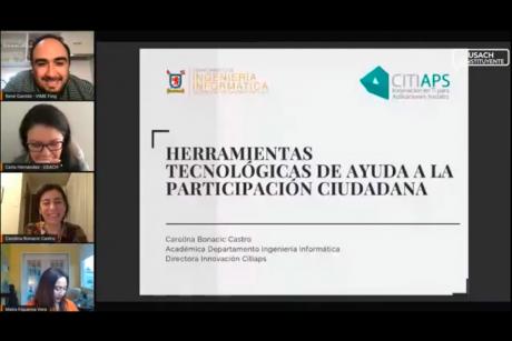 Expertas/os destacaron importancia de las TIC's en la gestión de la consulta ciudadana del proceso constituyente