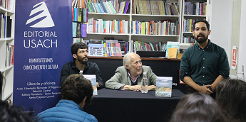 Editorial Usach realiza lanzamiento de ‘Aproximación poética a una montaña andina’, texto seleccionado por el Fondo VIME Libros