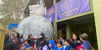 Planetario USACH y JUNAEB llevaron “El Universo en tu Comunidad” a Pudahuel