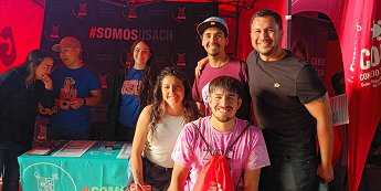 Usach asiste a previa de los Juegos Santiago 2023 que reunió a 8.000 voluntarios y voluntarias