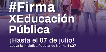 Consorcio de Universidades del Estado llama a firmar Iniciativa Popular de Norma por la educación pública