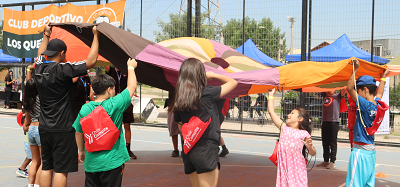 La Usach lleva ciencia y deporte a Lo Espejo en feria comunitaria de la Delegación Presidencial