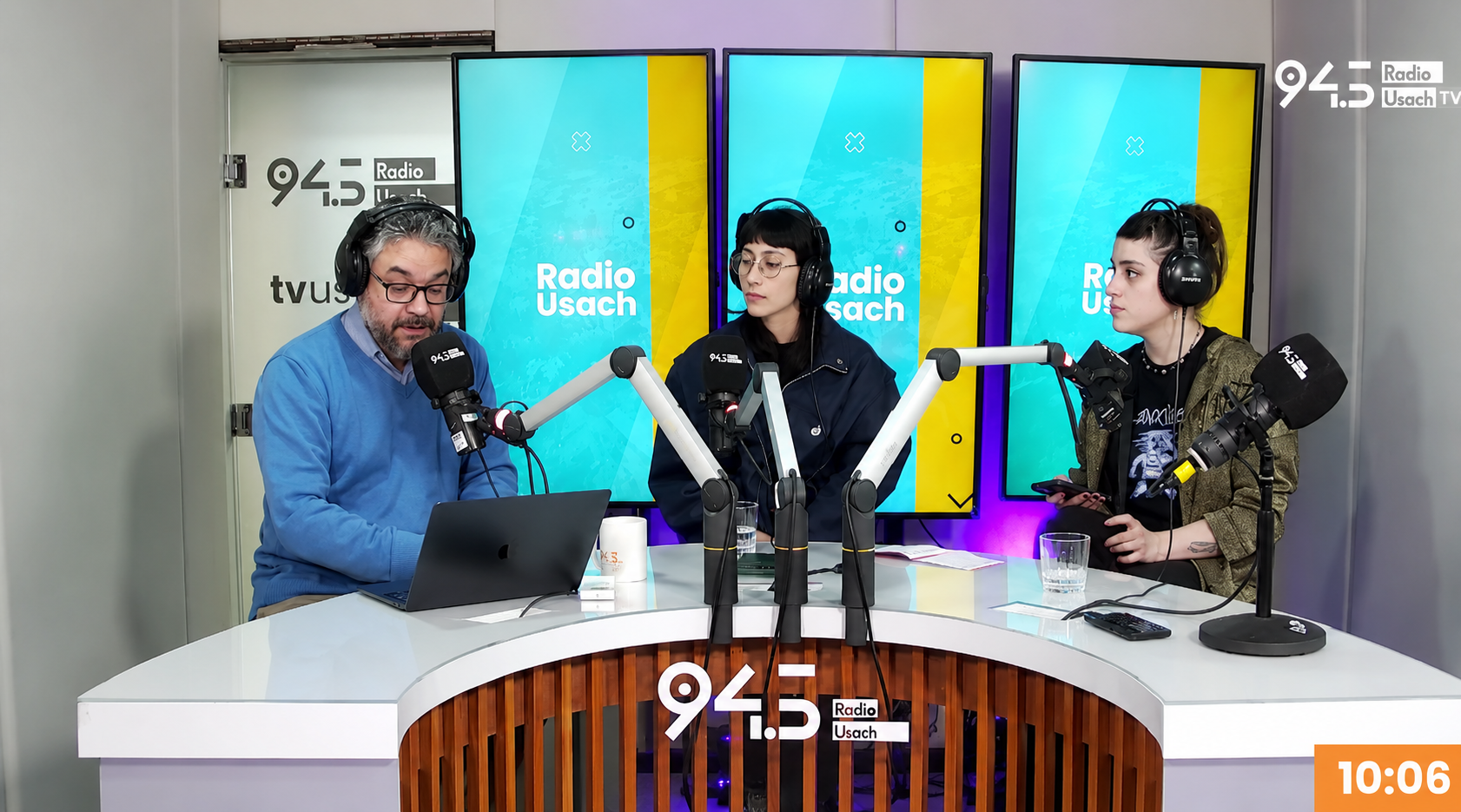 panel de radio