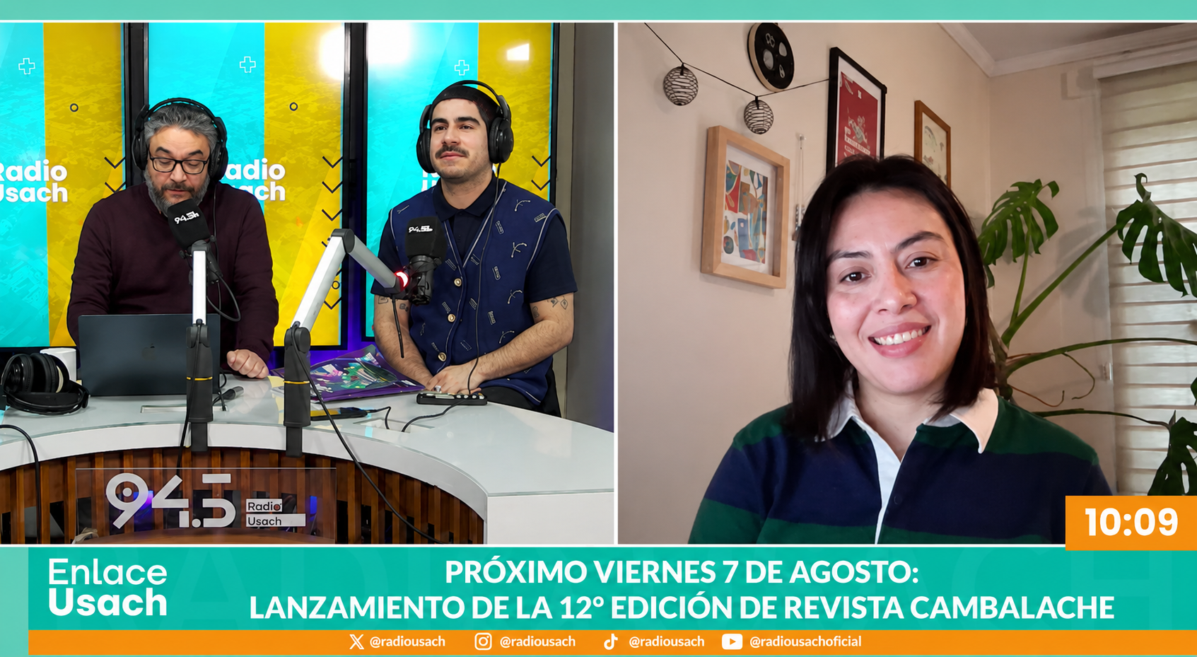 estudio radio