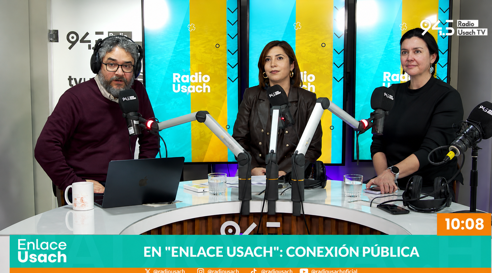 imagen entrevista en estudio