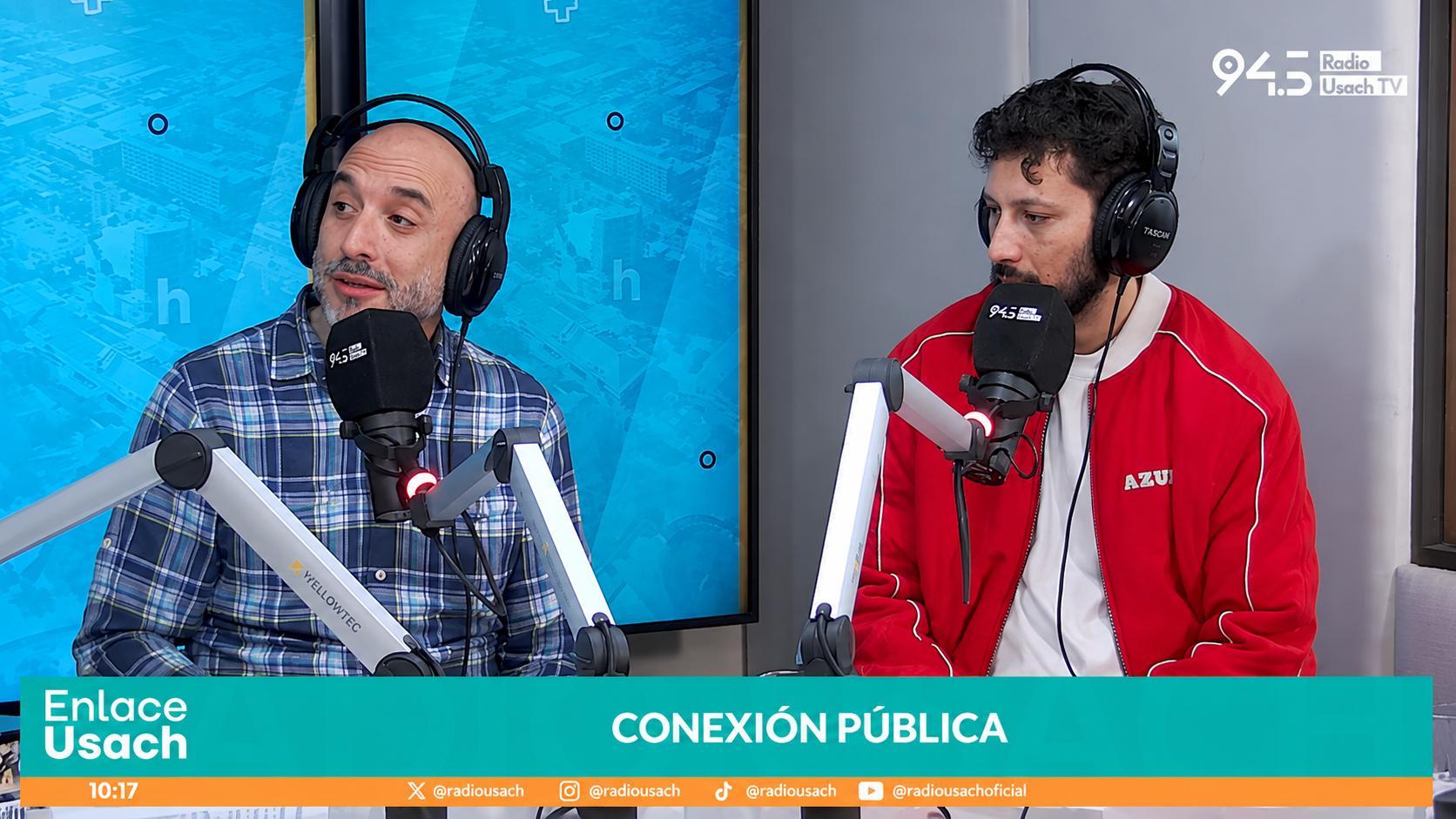 estudio de radio