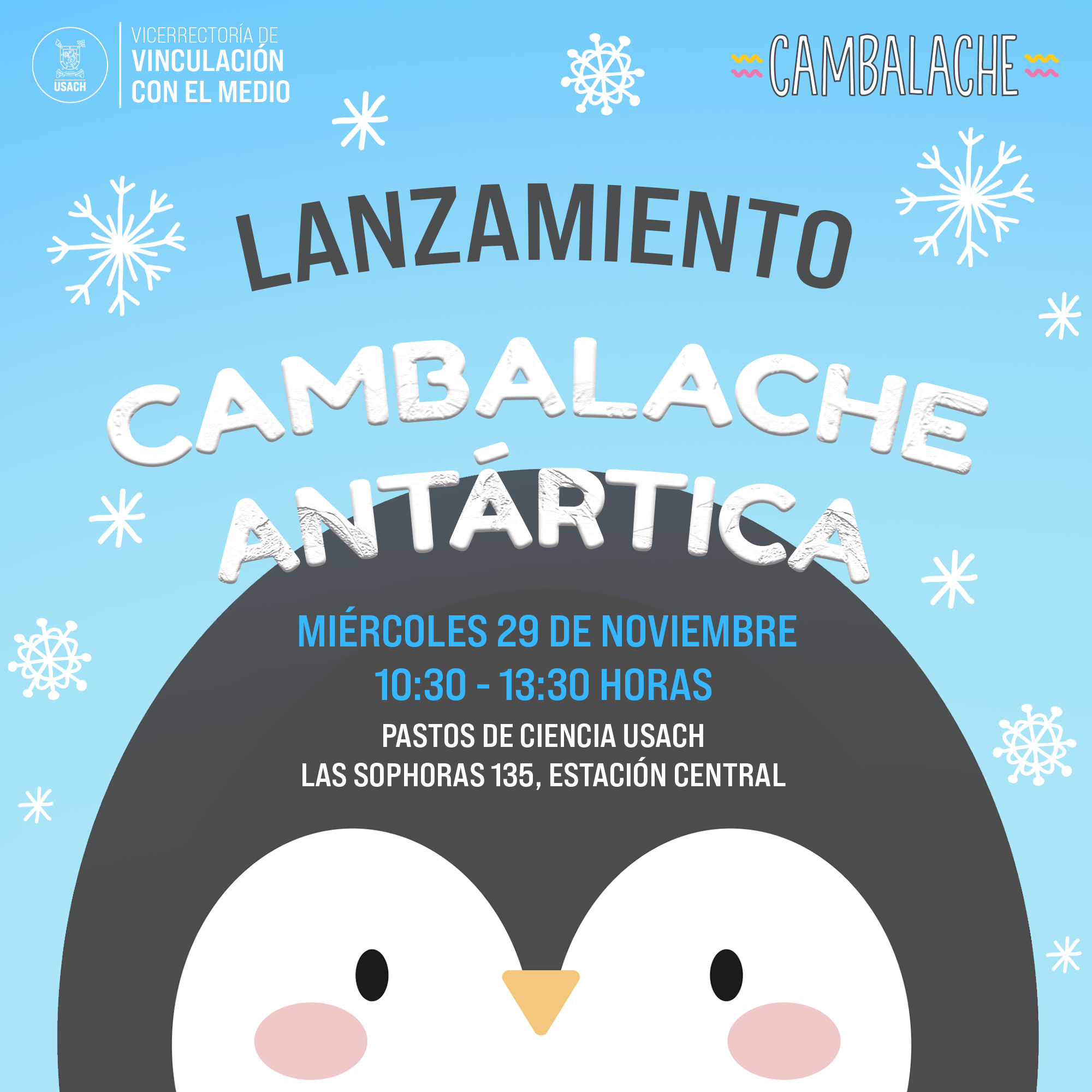 Lanzamiento de la Revista Cambalache N°7 "Antártica"