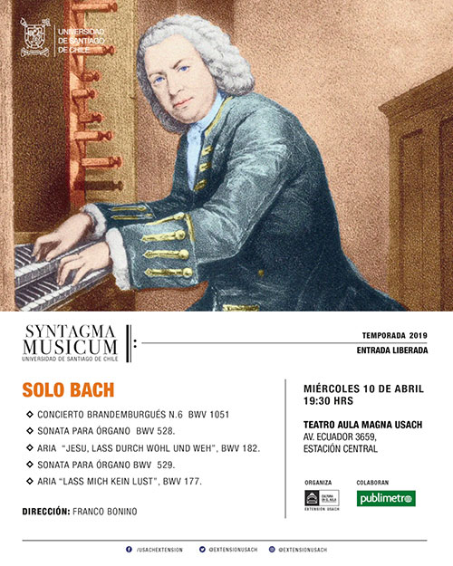 Concierto "Solo Bach" de Syntagma Musicum