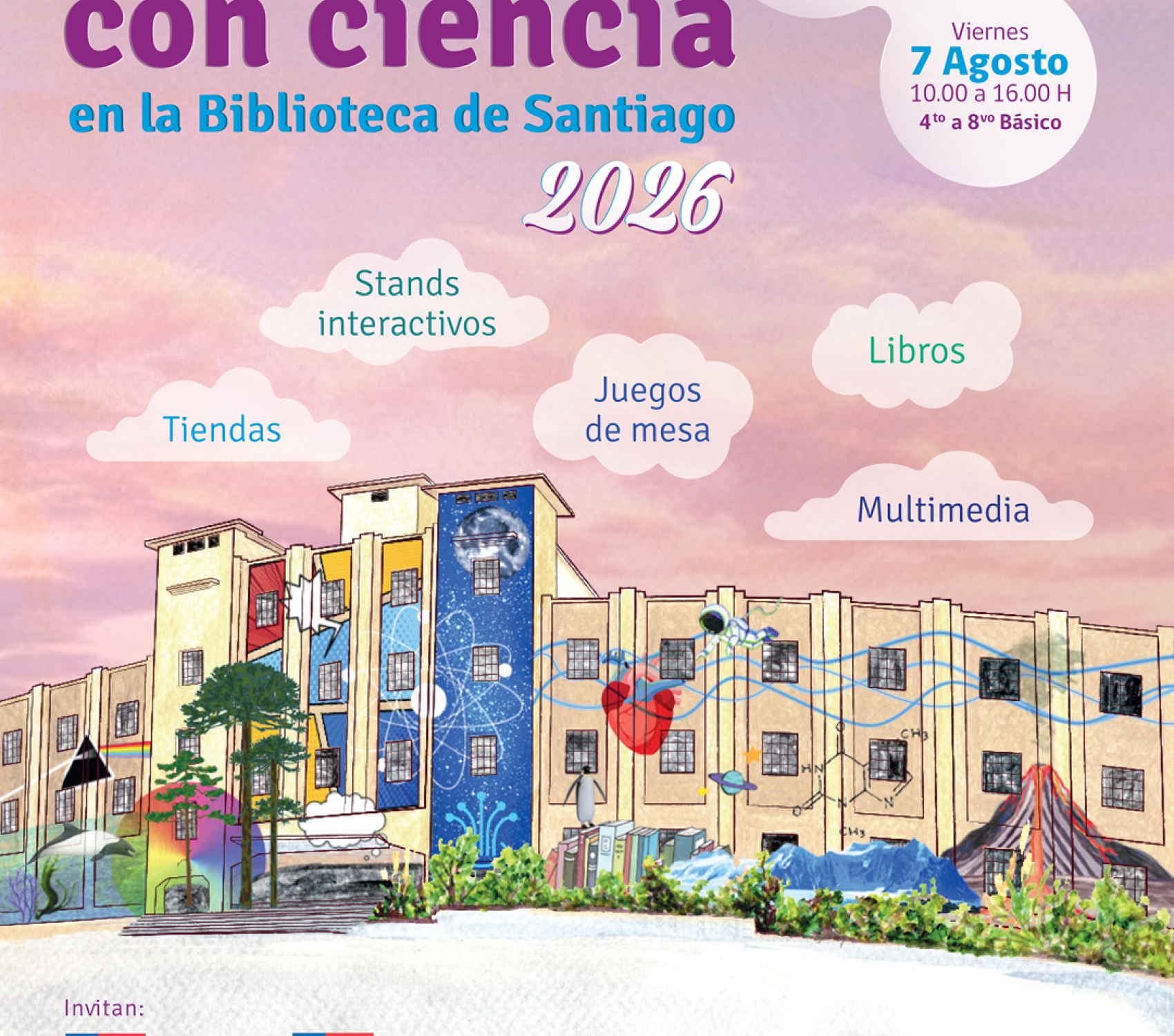 Afiche Invierno con Ciencia