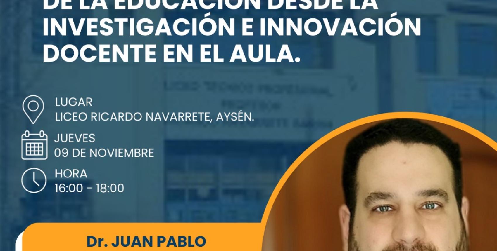 Ponencia abierta: "El desarrollo del profesional de la Educación desde la investigación e innovación docente en el aula"
