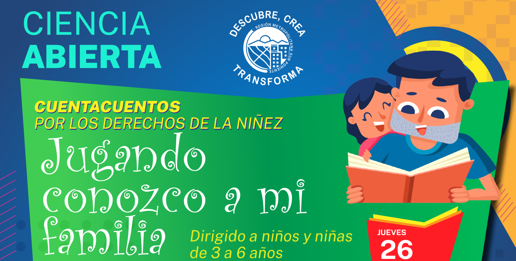 Ciencia Abierta: "Jugando conozco a mi familia"