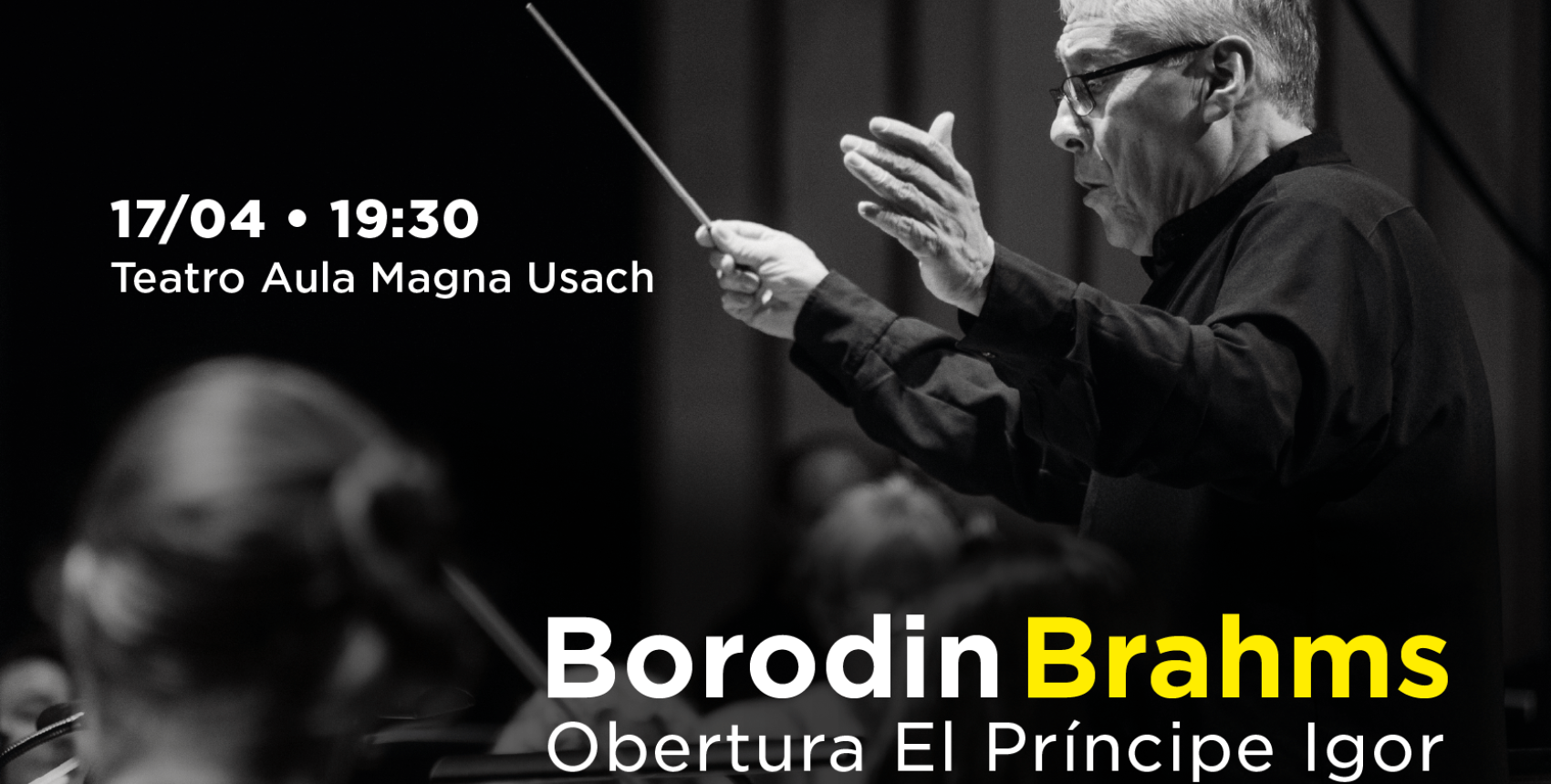 Orquesta Usach en Aula Magna: Borodin – Brahms