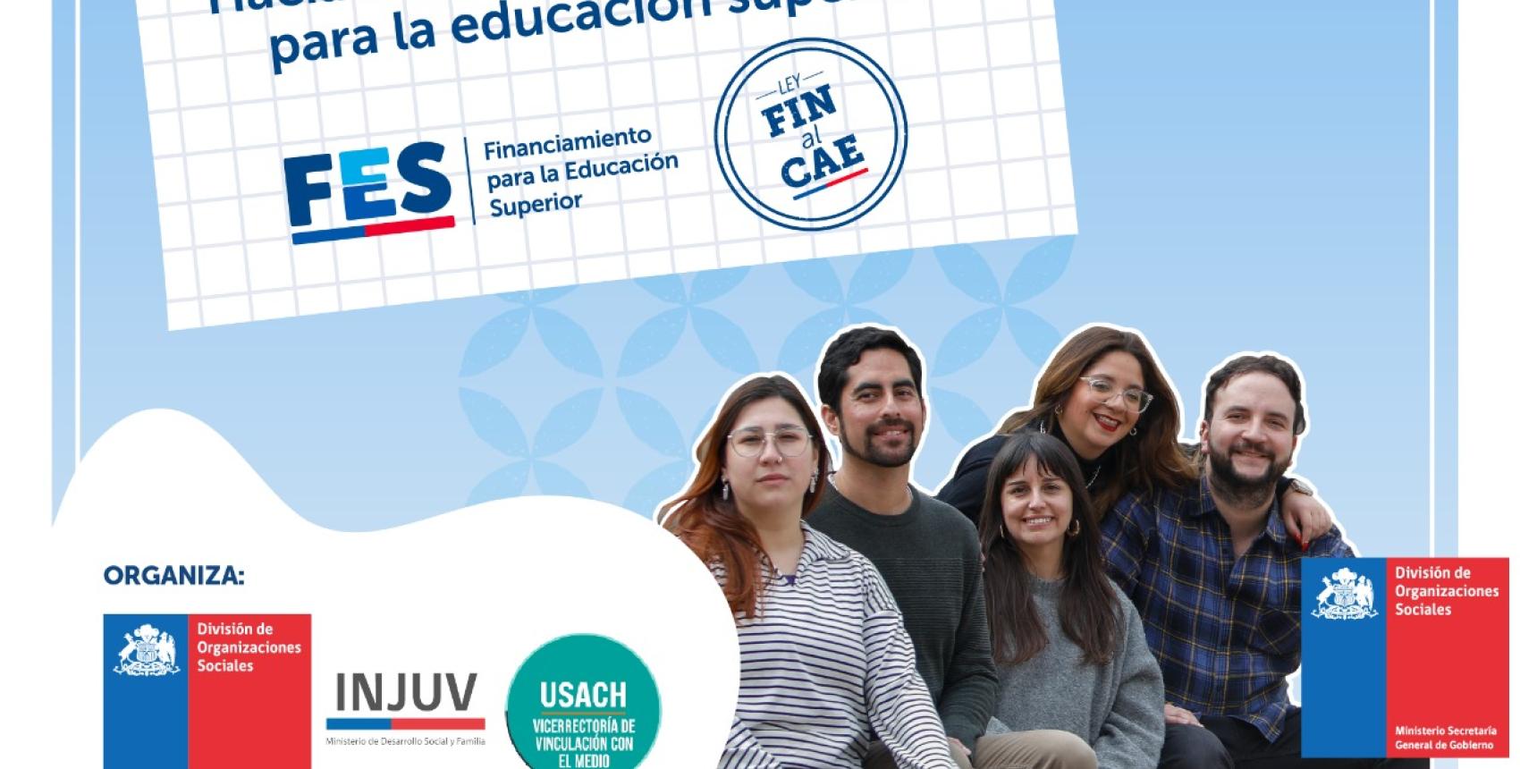 Diálogo "Hacia un nuevo financiamiento para la Educación Superior" de INJUV
