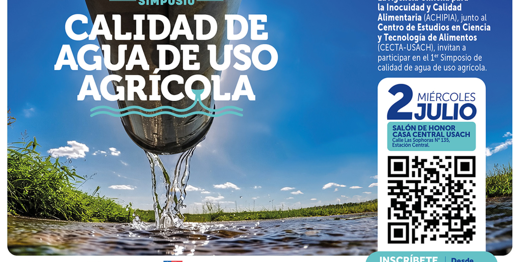 I Simposio de Calidad de Agua de Uso Agrícola