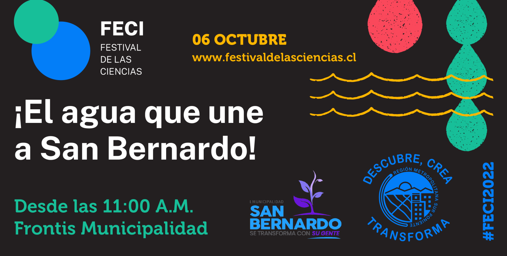 Festival de las Ciencias (FECI) en San Bernardo