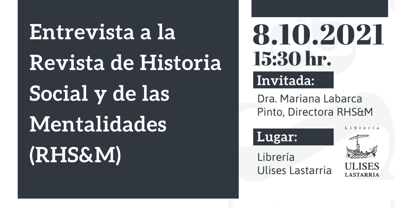 Entrevista a la Revista de Historia Social y de las Mentalidades (RHS&M)
