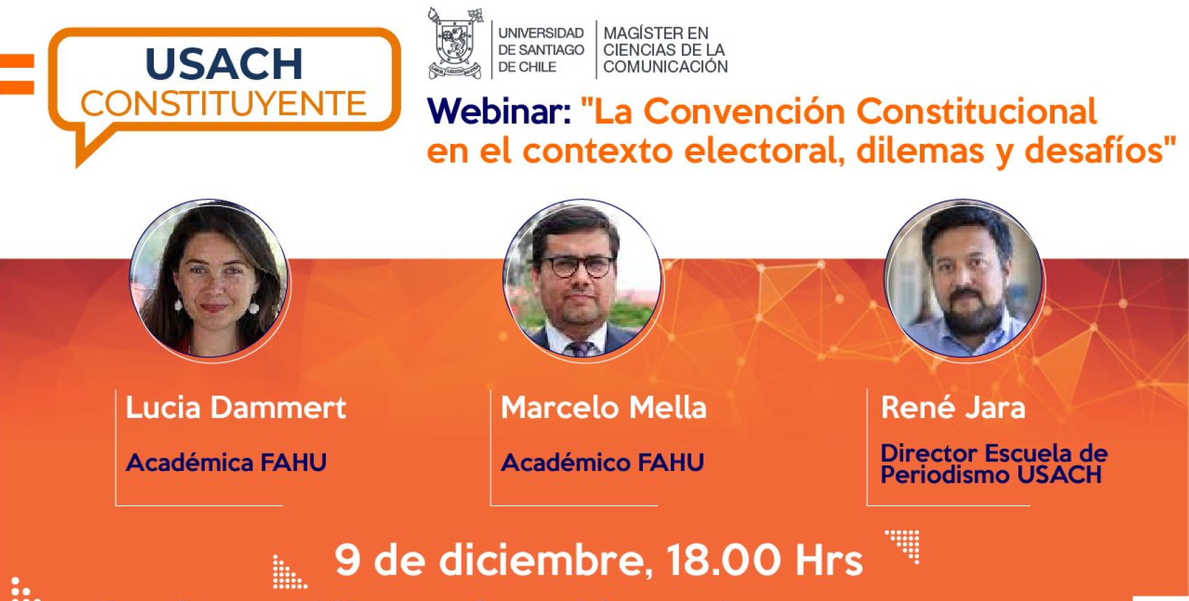 Usach Constituyente: “La Convención Constitucional en el contexto electoral: Dilemas y desafíos”