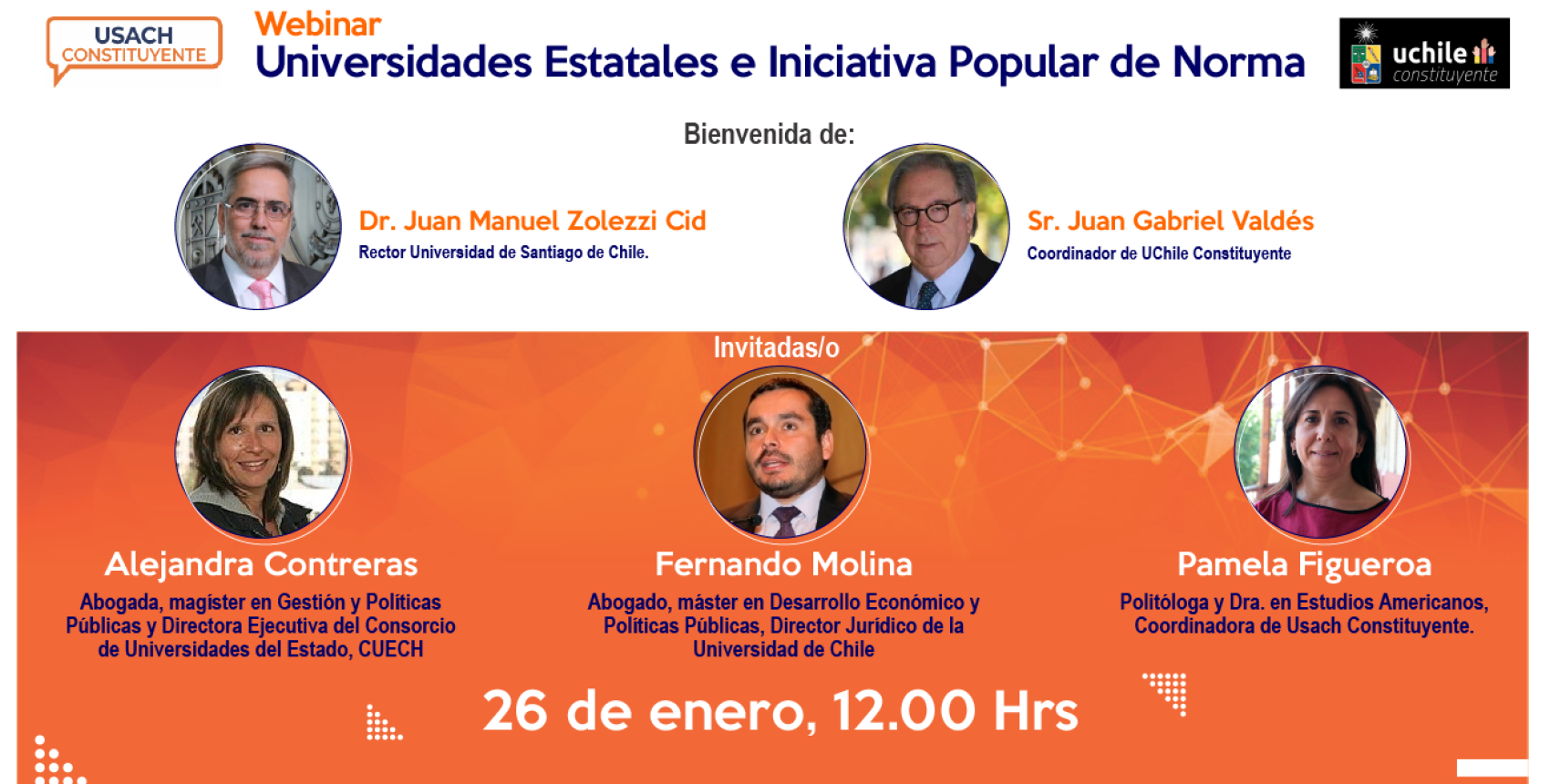 Webinar “Universidades Estatales e Iniciativa de Norma”