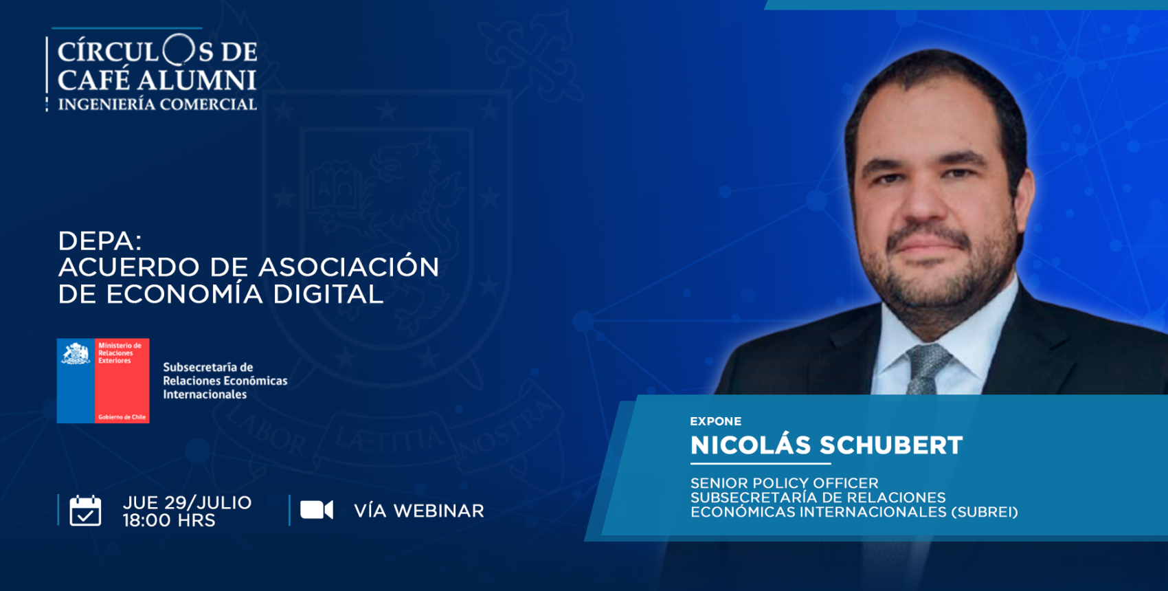Seminario "DEPA: Acuerdo de asociación de economía digital"