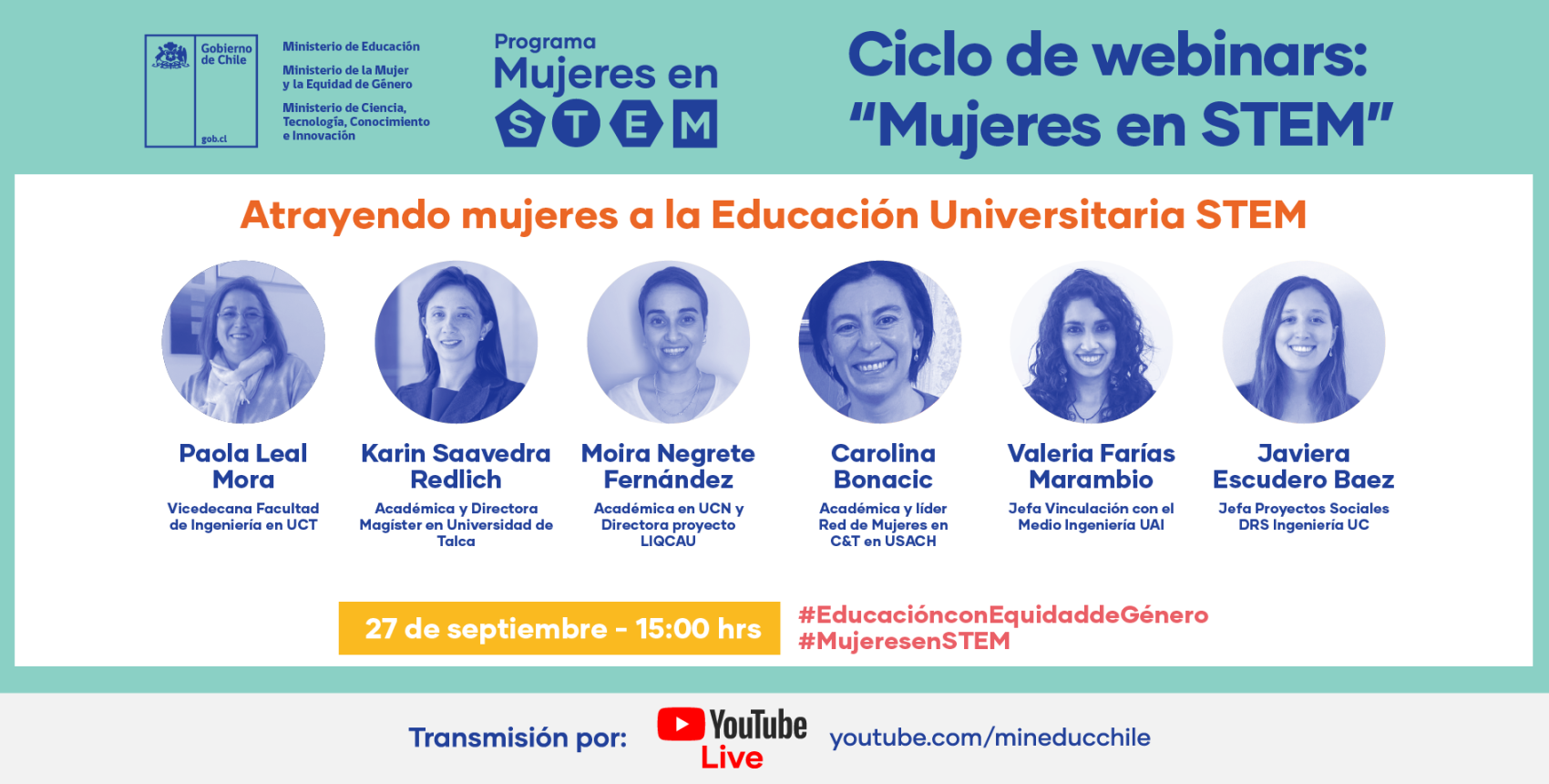 Atrayendo mujeres a la educación universitaria STEM