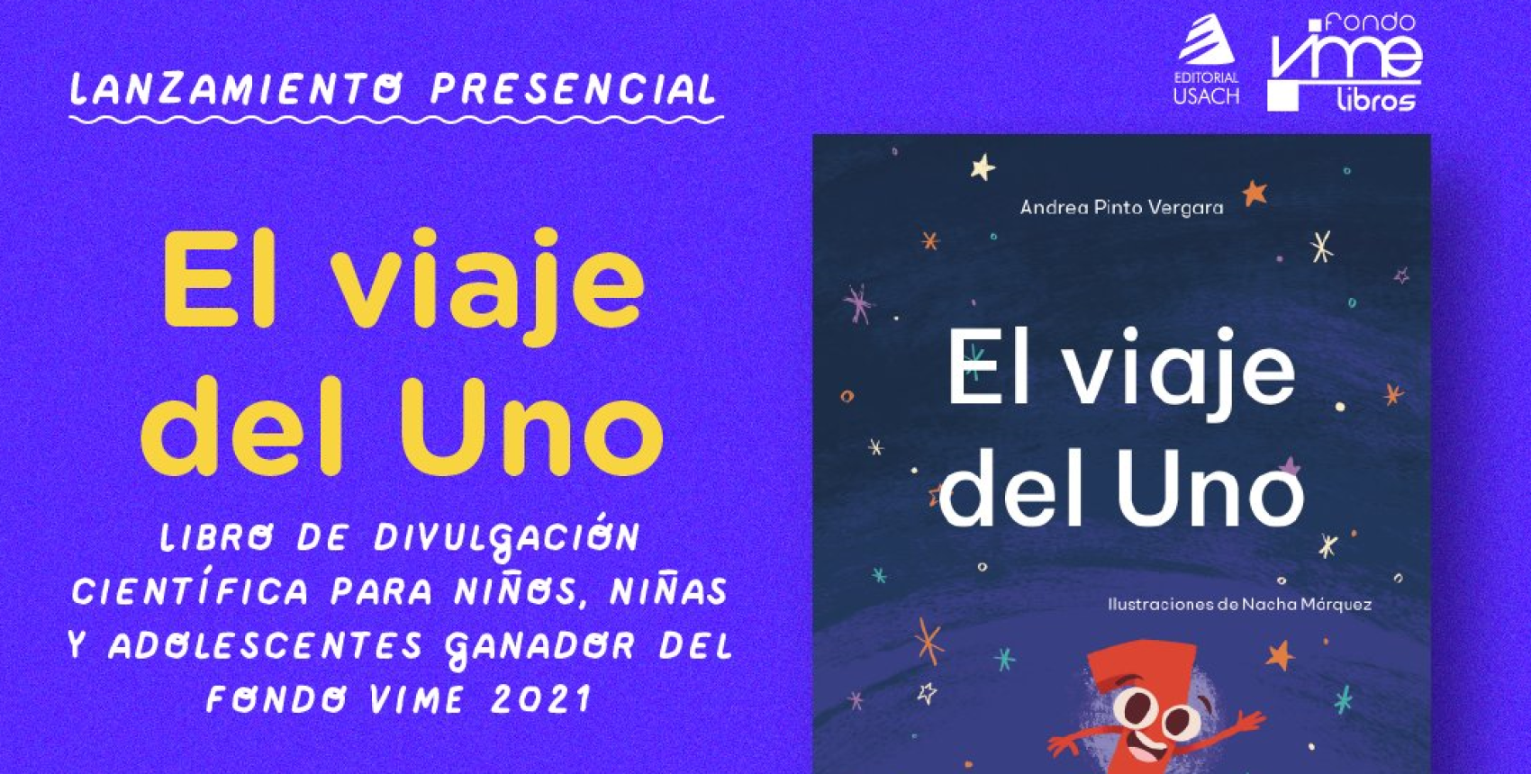 Lanzamiento presencial de libro: El viaje del Uno