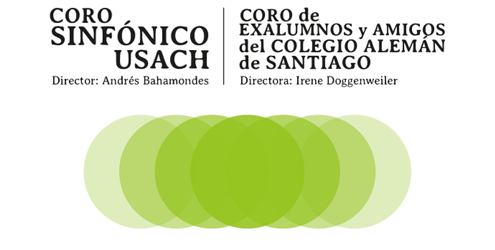 Coro Sinfónico Usach y Coro de Exalumnos y Amigos del Colegio Alemán de Santiago: Música coral sacra