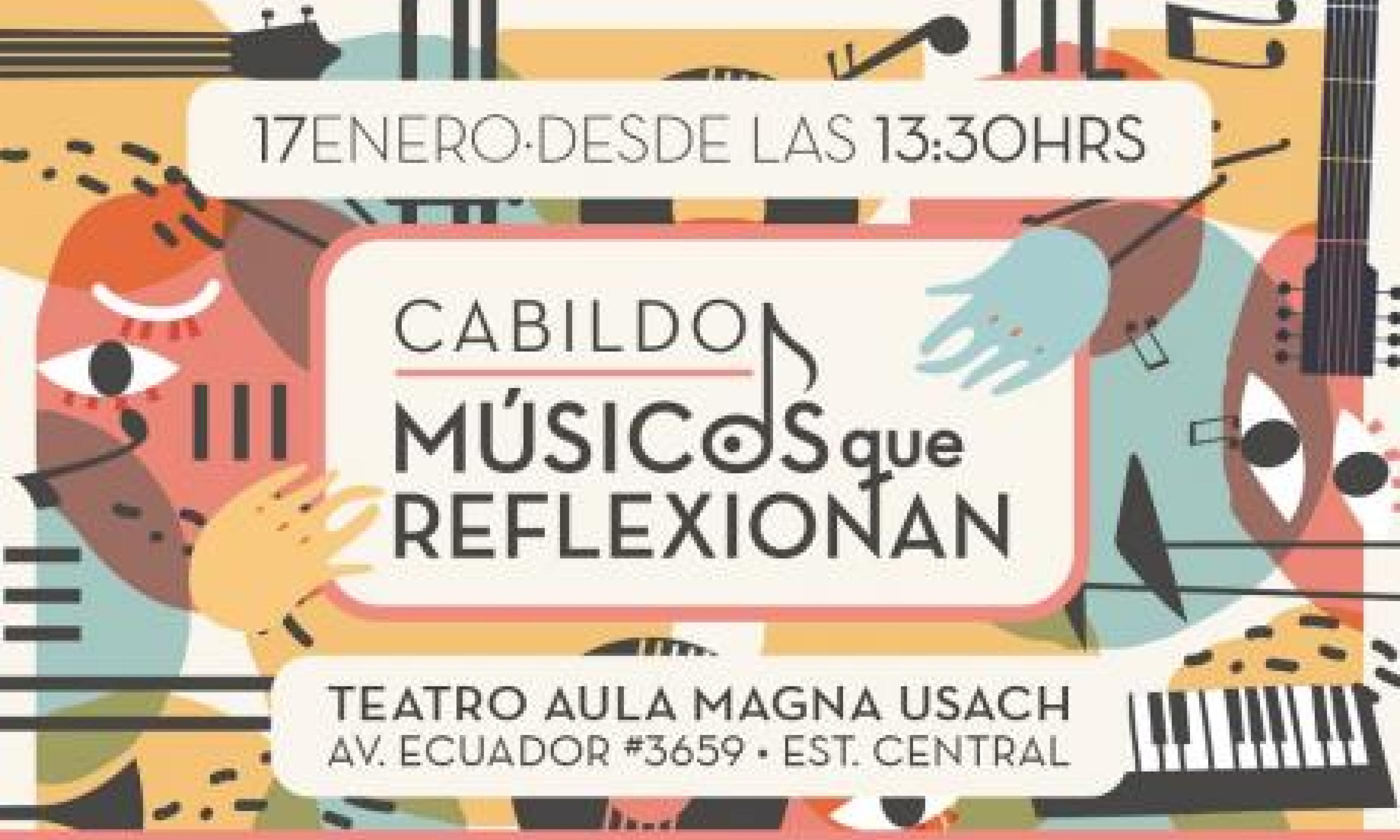 Usach convoca a actores del medio artístico musical a participar del encuentro “Músicxs que reflexionan” 