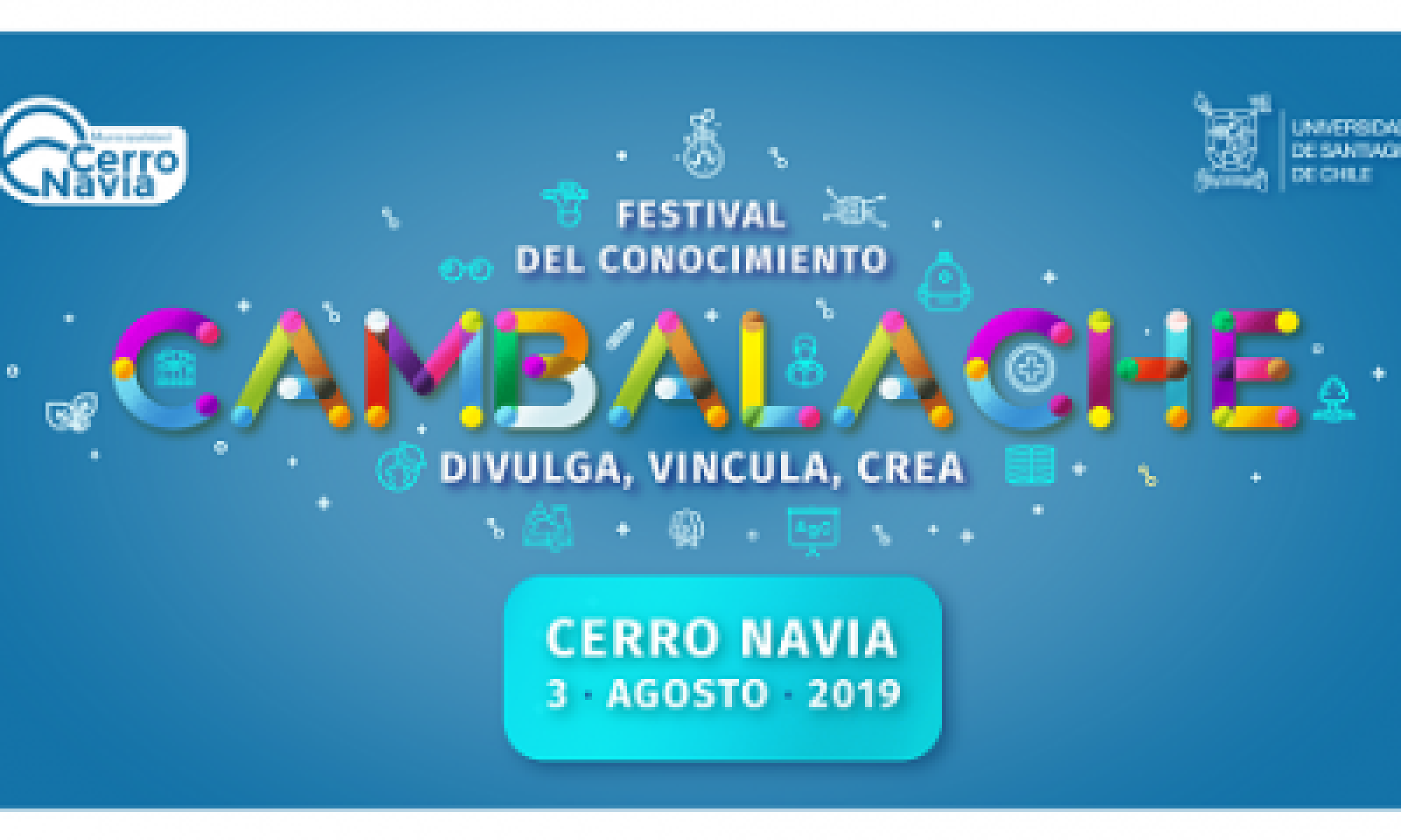 Festival del Conocimiento Usach en Cerro Navia: Énfasis en infancia y fomento al lector 