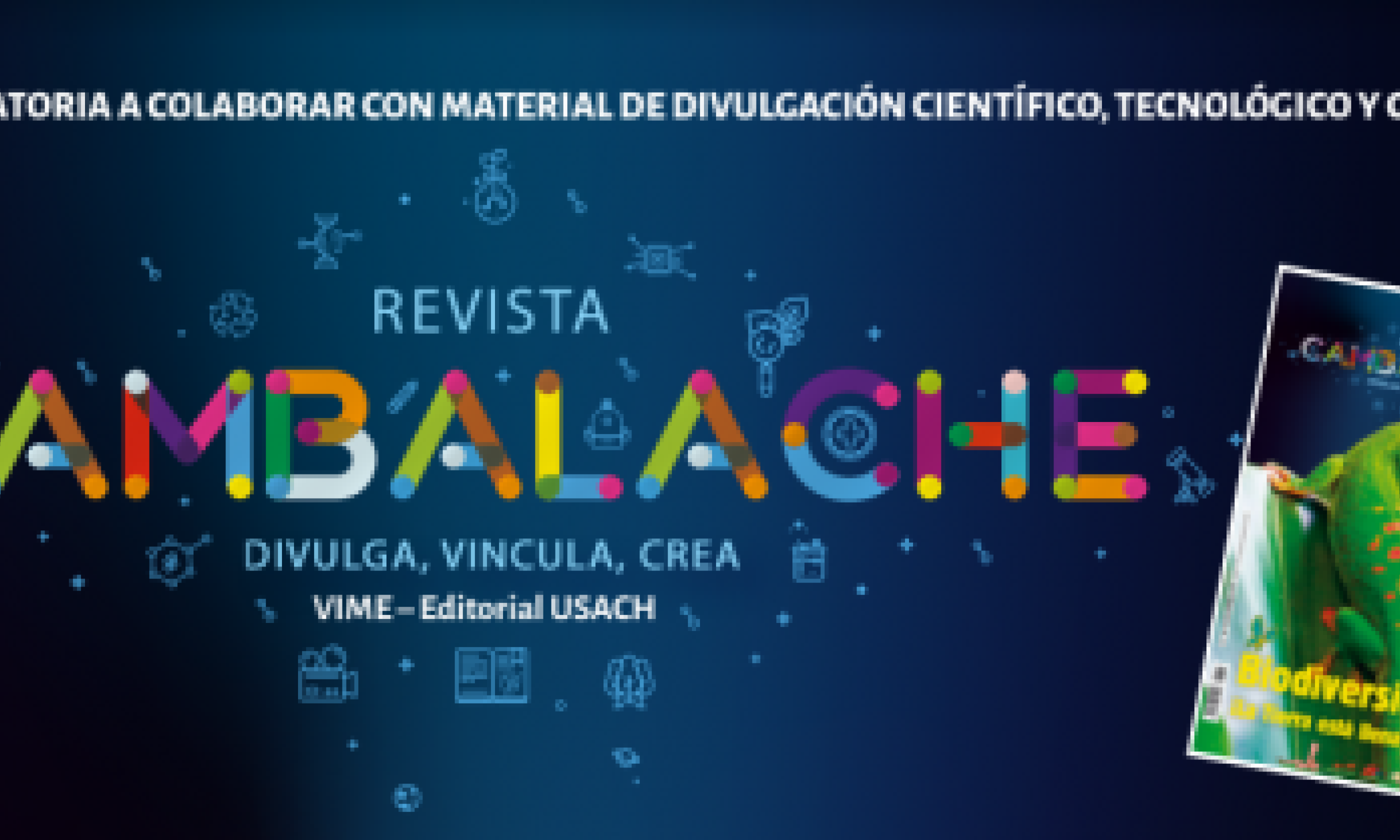 Participa en la nueva revista de divulgación científica, tecnológica y cultural