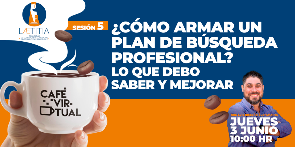 Quinta edición del Café Virtual Usach