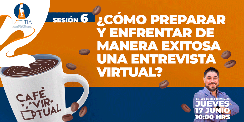 Sexta edición del Café Virtual Usach