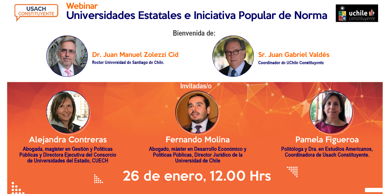 Webinar “Universidades Estatales e Iniciativa de Norma”