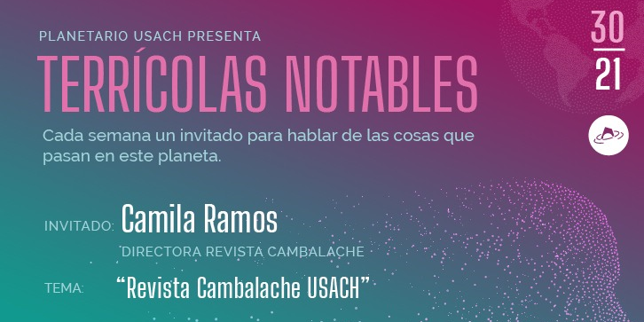 Terrícolas Notables: Camila Ramos, directora de la Revista Cambalache