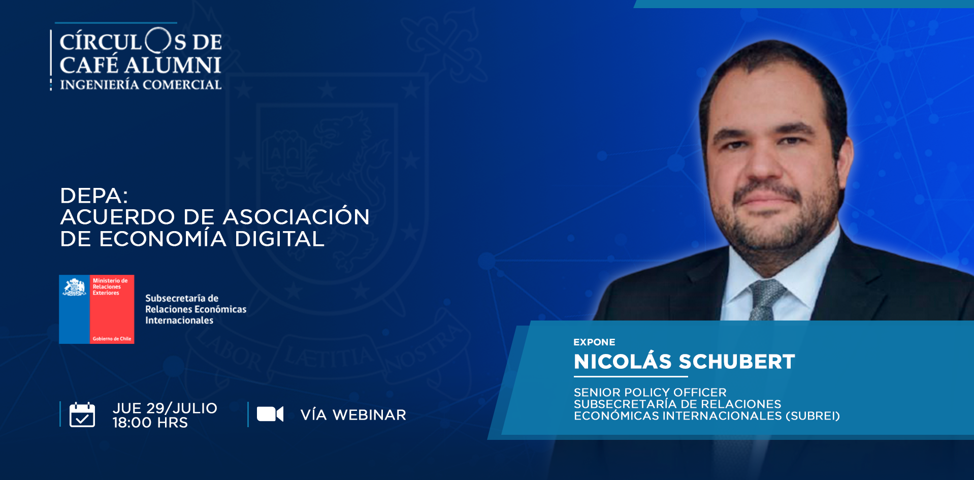 Seminario "DEPA: Acuerdo de asociación de economía digital"