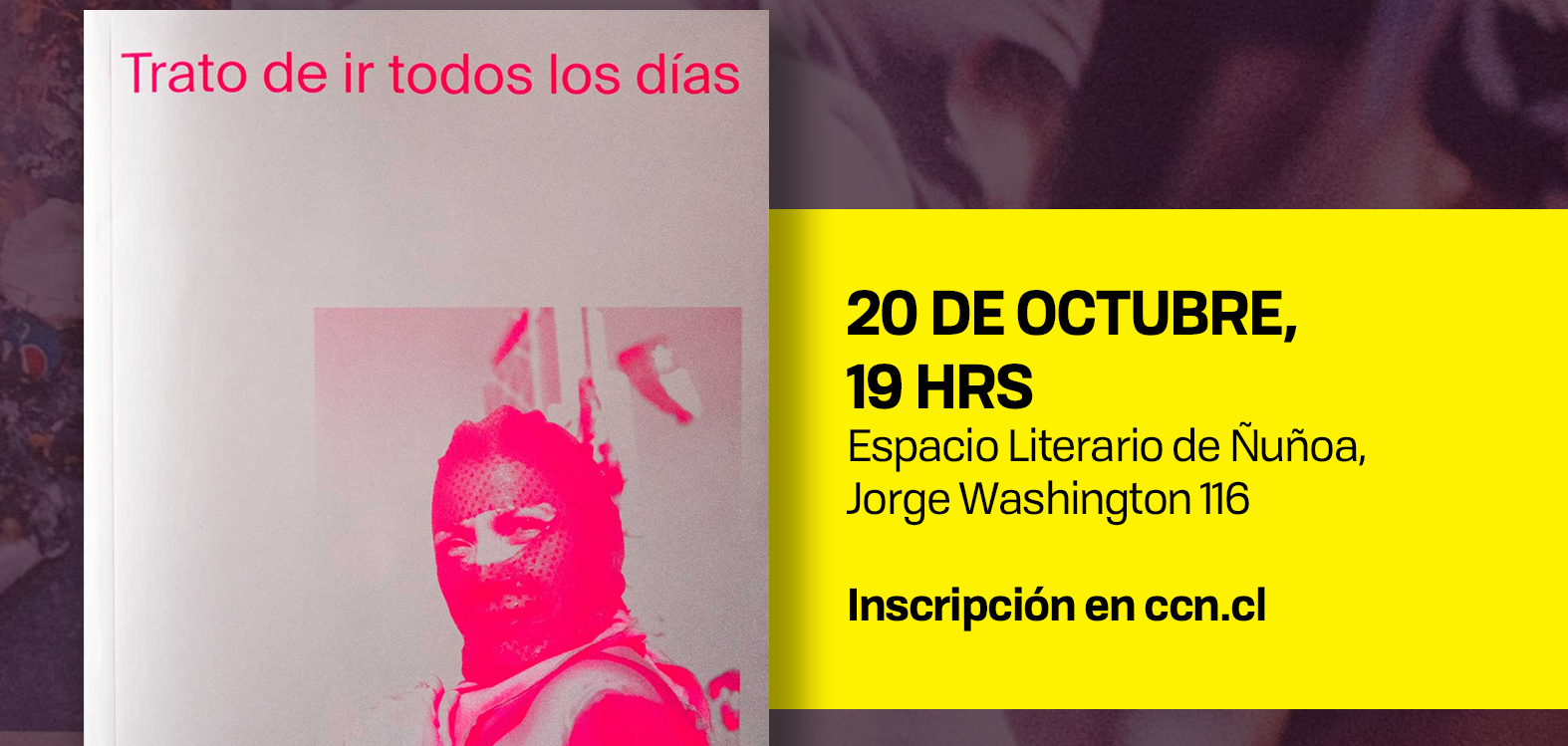 Relanzamiento del libro "Trato de ir todos los días" y "Plan Oasis"