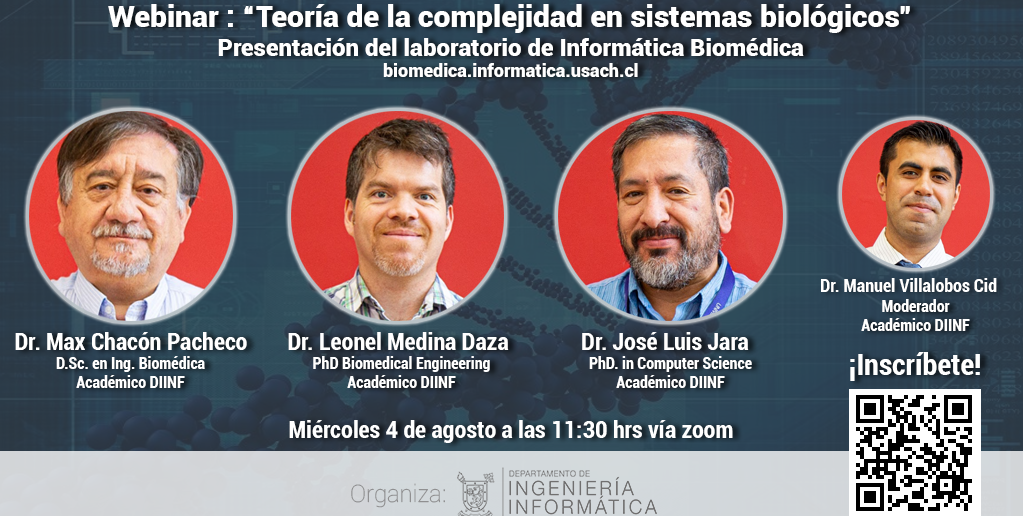 Webinar: Teoría de la complejidad en sistemas biológicos